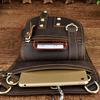 Mens Genuine Leather Multifunction Shoulder Crossbody Messenger Bag Hook Waist Pack Drop Thigh Leg Bag