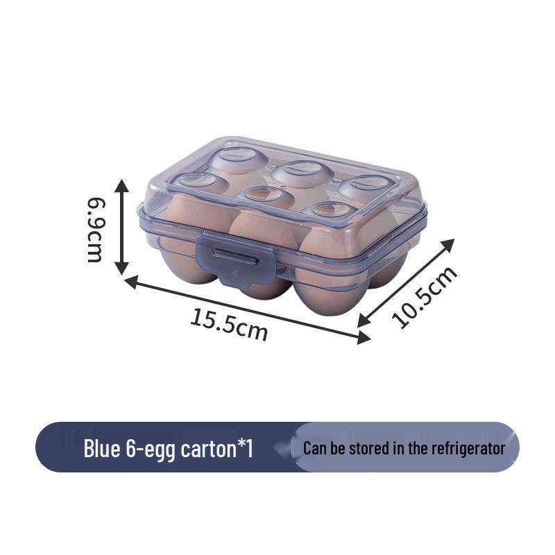 Противоударный уличный контейнер для хранения яиц - Пищевой, Небьющийся с увеличенной высотой