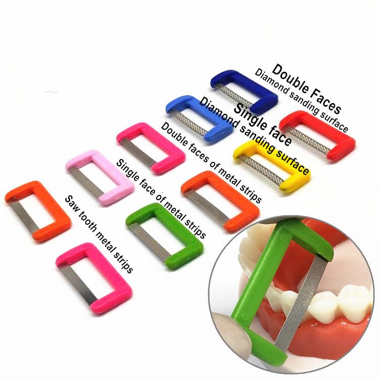 5 шт./10 шт. стоматологическая ортодонтическая межпроксимальная эмаль для полировки зубной эмали, уменьшенный инструмент для полировки зубов, режущие полоски, стоматологические инструменты