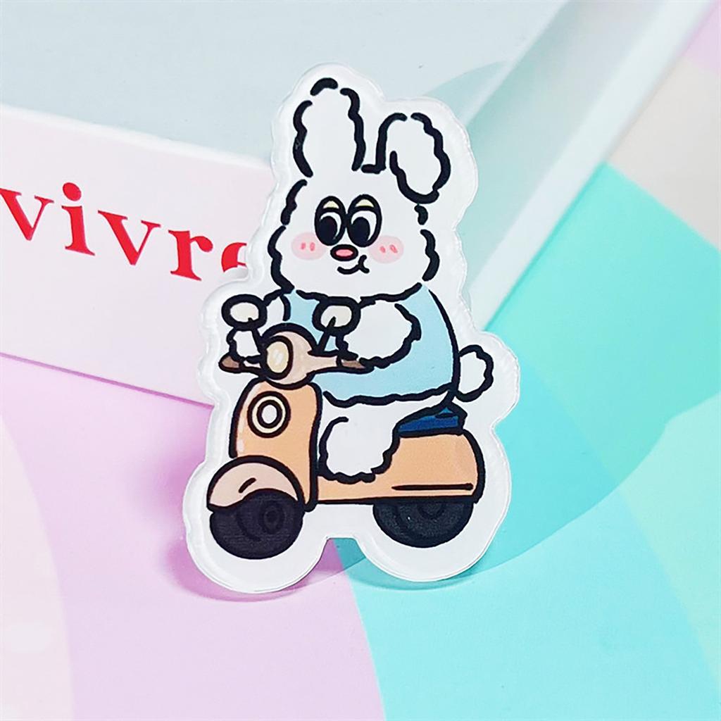 Милая и милая мультяшная акриловая брошь-значок в виде щенка, детский подарок, подвеска для девочки, маленькие украшения