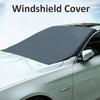 Magnetic Car Front Windscreen Cover Automobile Sunshade Cover Car Windshield Snow Sun Shade Waterproof Car Cover