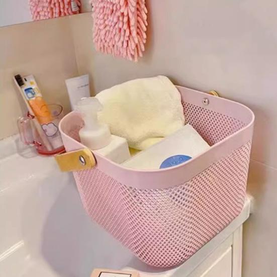 Органайзер для хранения фруктовая корзина с деревянной ручкой прочная несущая многофункциональная корзина для покупок большой вместимости