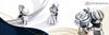 Charms Young Couple 925 Bead Pendant Wedding Wedding Beads Love