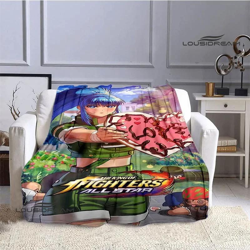 3D KOF игра Мультяшное одеяло Теплые фланелевые одеяла Мягкое и удобное одеяло Домашние дорожные одеяла постельные принадлежности Подарок на день рождения