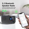Portable DAB/FM Radio Bluetooth Speaker Support TF Card/USB/Headphone Play