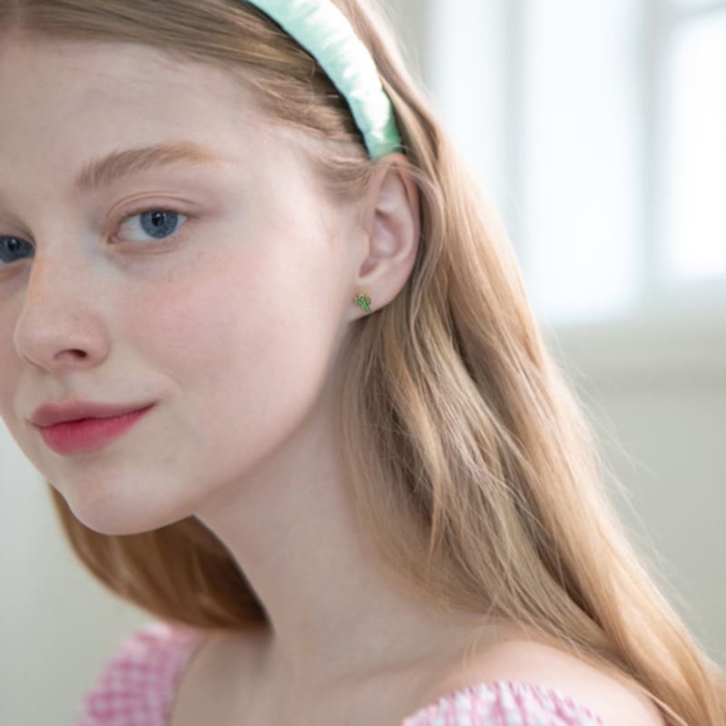 Фантастическая планета присборенная атласная повязка для волос (6 цветов)