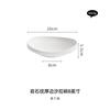 Salad Bowls, Ceramic Vegetable Bowls, Soup Bowls, Luxurious and High-end White Special-shaped Tableware.