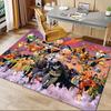 Superhero Adventure: DC Comics Characters Poster Office Mat Home Decor Office Desk Chair Rugs Chair Carpet for office Chair Mat Gift For Hal