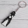 PVC   Diving Theme Key   Unique Short Flipper Shape Keychain Fin Key  Gift