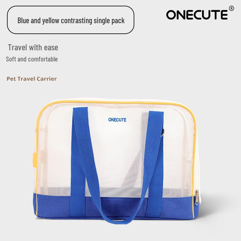 ONECUTE Портативная переноска для домашних животных: Дышащая, Мягкая и Удобная для Собак и Кошек – Ручная и Наплечная Сумка для Путешествий на Открытом Воздухе