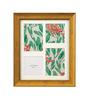 LADONNA Photo Frame, 4-Sided, Brown, SF07-40-BR