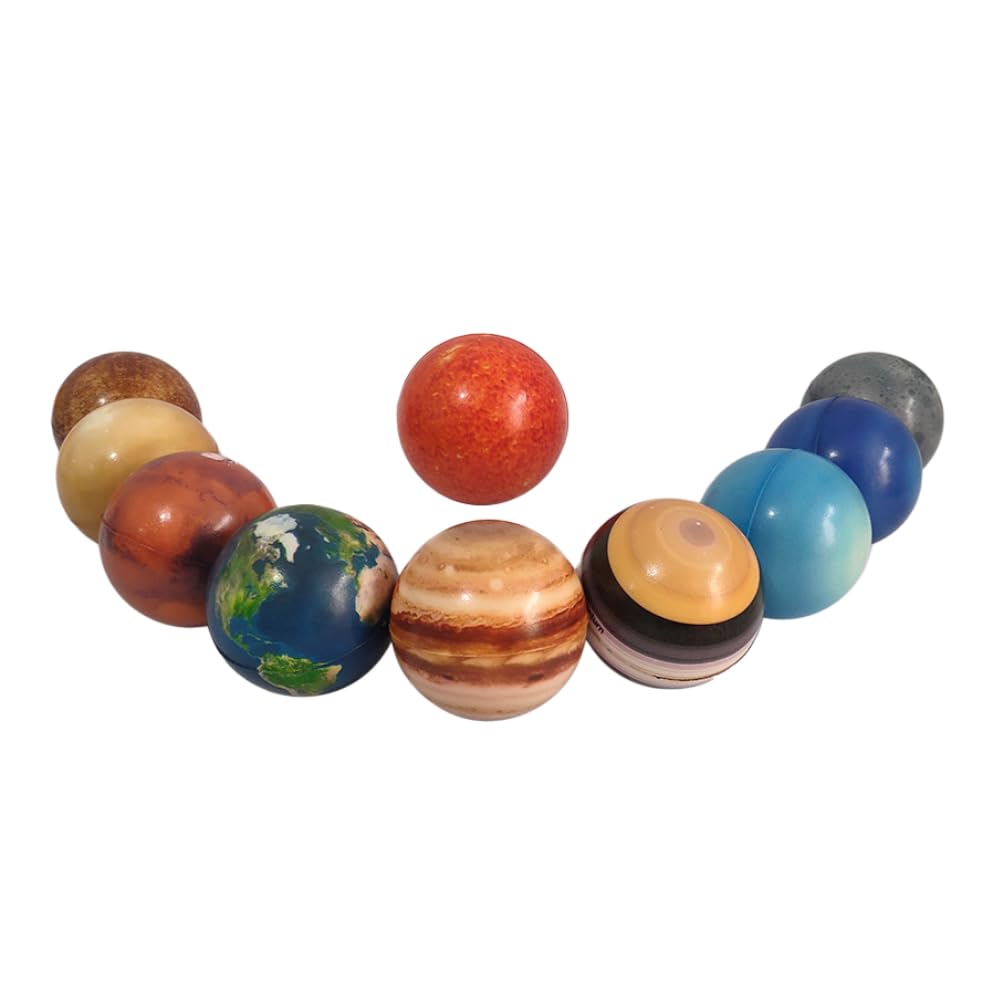 Itisyou Супер Мяч Планета Эластичный Мяч Игрушка Солнечная Система Космос Солнечная Система Планета Земля Луна Игрушка Модель Солнечной Системы Обучающая Игрушка Инструмент Для Обучения Сделай Сам