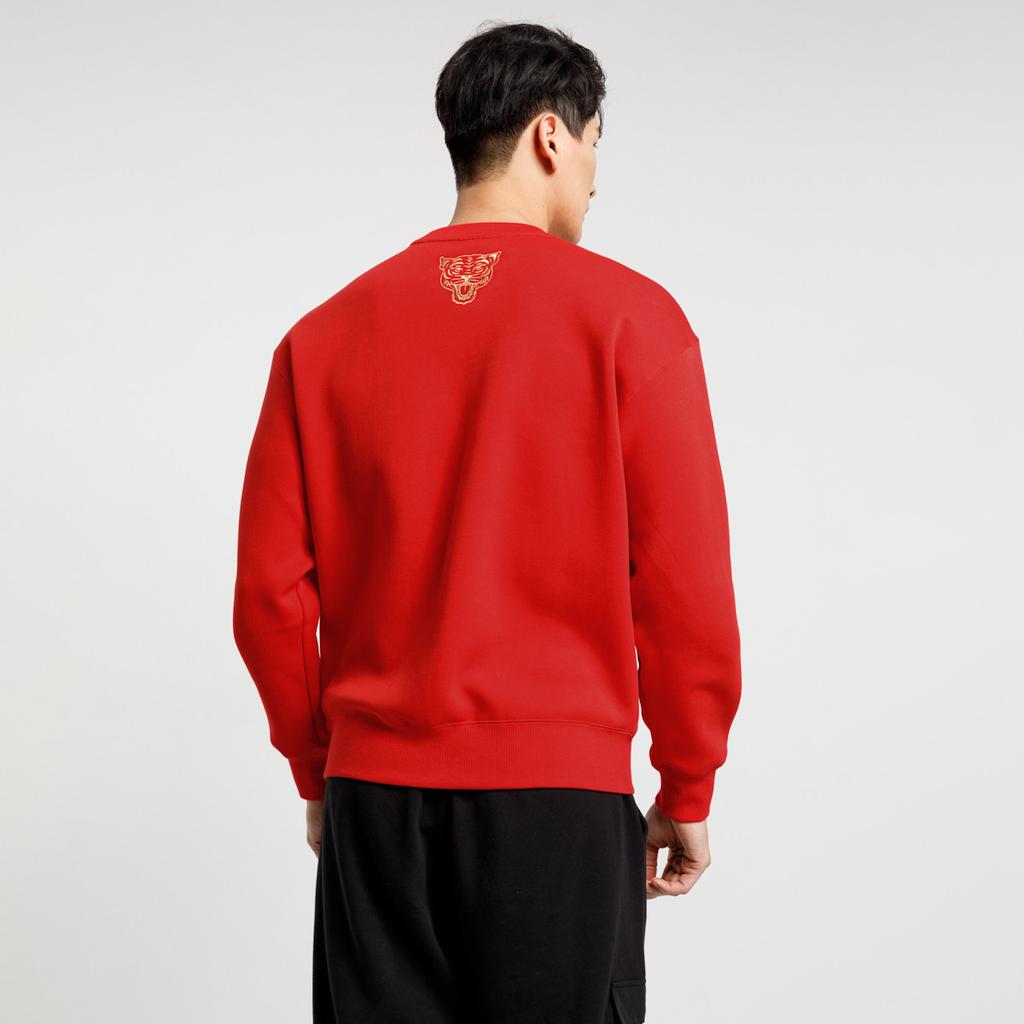 Puma Толстовка большого размера с вышитым логотипом и круглым вырезом, унисекс 536578-11