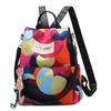 Fashionable Backpack Women's Bag New Anti-theft Outdoor Leisure Travel Bag Printed Oxford Cloth School Bag