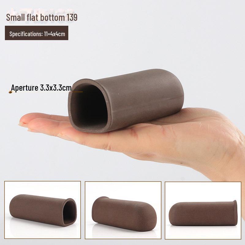 Purple Sand Ceramic Fish Tank Decor - Large, Medium & Small Rock Tiles