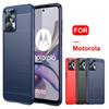 Carbon Fiber Case for Motorola Moto G10 G20 G30 G50 G60 G60S G31 G41 G51 G22 G32 G42 G52 G62 G72 G82 E20 E30 E40 E13 Phone Cover