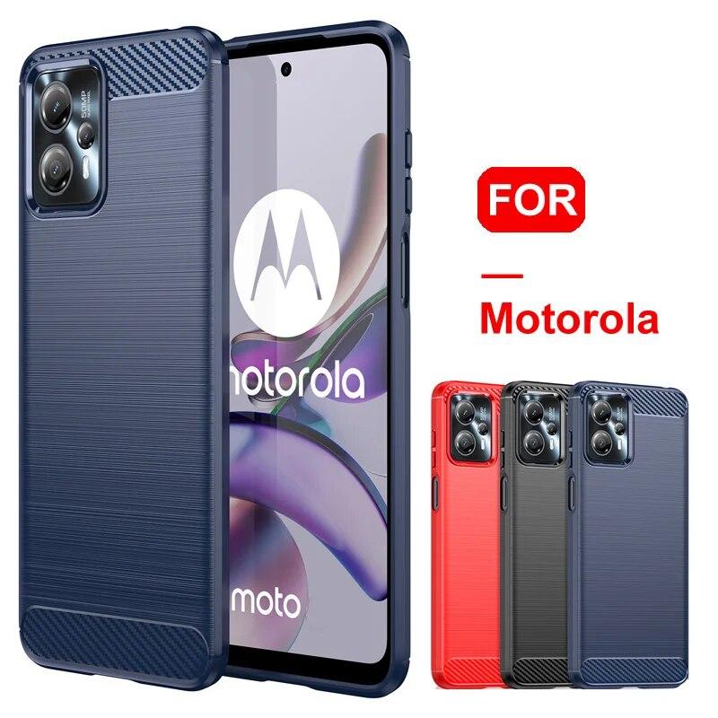 Carbon Fiber Case for Motorola Moto G10 G20 G30 G50 G60 G60S G31 G41 G51 G22 G32 G42 G52 G62 G72 G82 E20 E30 E40 E13 Phone Cover