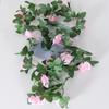 Зимняя имитация розы, жасмина, вишни, искусственная лиана для украшения