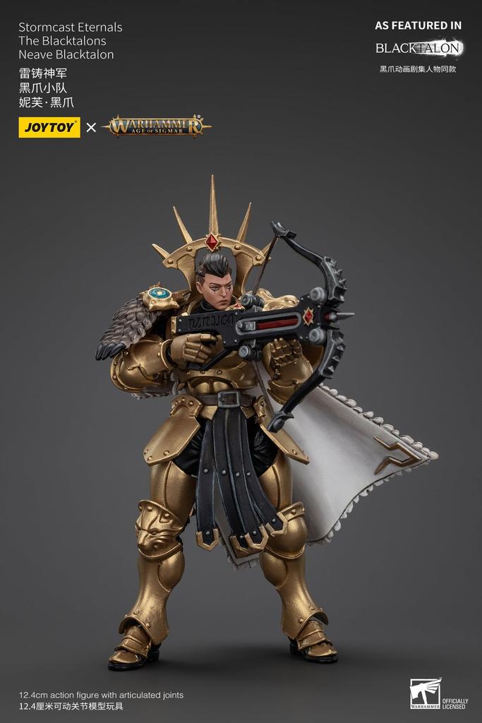 JOYTOY Warhammer Stormcast Eternals Черный коготь Неве Черный коготь Масштабная фигурка 1/18 (Собранный)