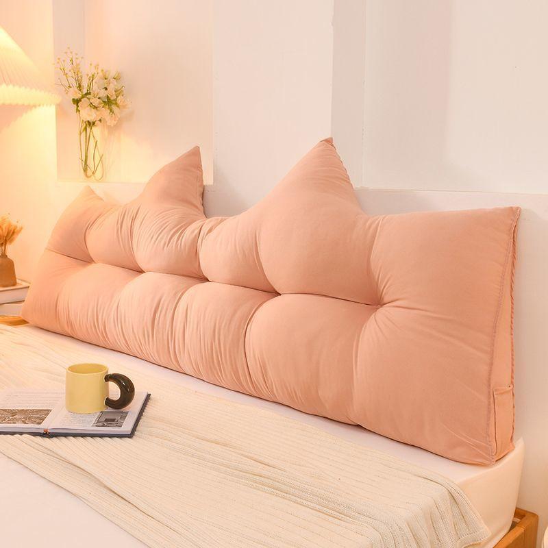 Cute bedside triangle pillow bedroom cushion anti-collision tatami sleeping pillow