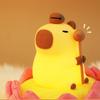 Ночной светильник Capybara, прикроватная лампа, 7 режимов смены цветов, настольный светильник для кабинета