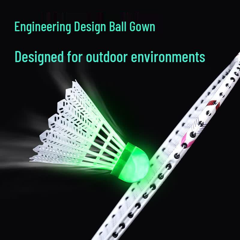 Deli LED Light-Up Shuttlecocks (3-Pack)