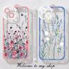 Camera Protector For iPhone 11 Samsung A32 A51 A31 A50 Honor 8A 9X 10X Lite Floral Cover for Xiaomi Redmi 9 9C 9T Poco X3 OPPO Realme C21 Phone Bag