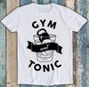 GYM & Tonic Забавная Скала Лучший Подарок Футболка Крутая Подарок на День Рождения Футболка M1302
