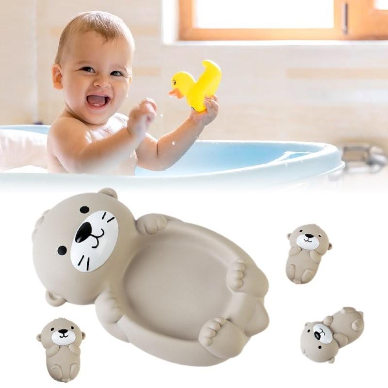 Toy Floating Bath Otter Bathtub Doll Children Bathroom Recreation Gifts Kids
