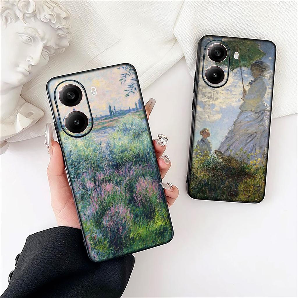 Клод Моне Художник Импрессионист Искусство для Чехла на Телефон Samsung Galaxy Note 20 9 10 S8 S10 Lite S9 Plus A54 A53 A21S S10E A17
