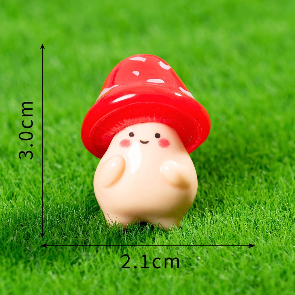 Пейзаж Гриб Микро Эльф Смола Орнаменты Для Рабочего Стола Креативное Украшение