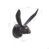 Hare Head Wall Hook Rustic Vintage for Entryway, Hallway, Mudroom
