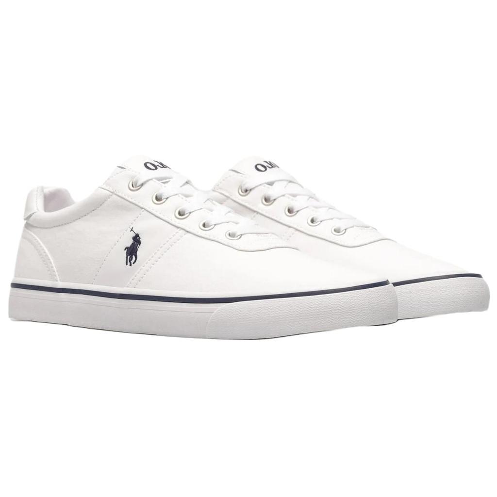 Polo Ralph Lauren Hanford Кожаные Низкие Кроссовки Мужские Кроссовки Белые 816845093001