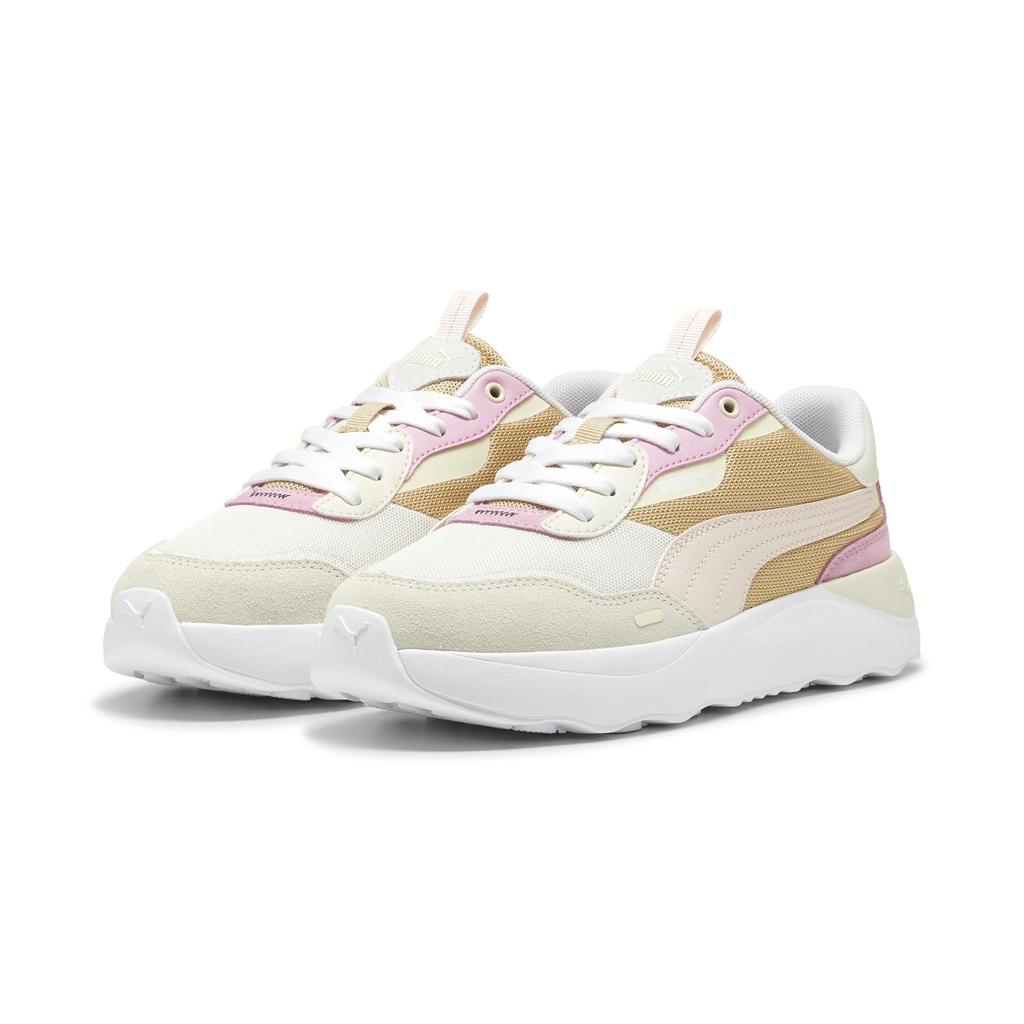 Puma Runtamed Platform Sneakers 2024 Alpine Out Size Women's (392324), Fall/Winter Colorway Snow/Island Pink/Sand Dune/Mauve (18), 24.5cm
