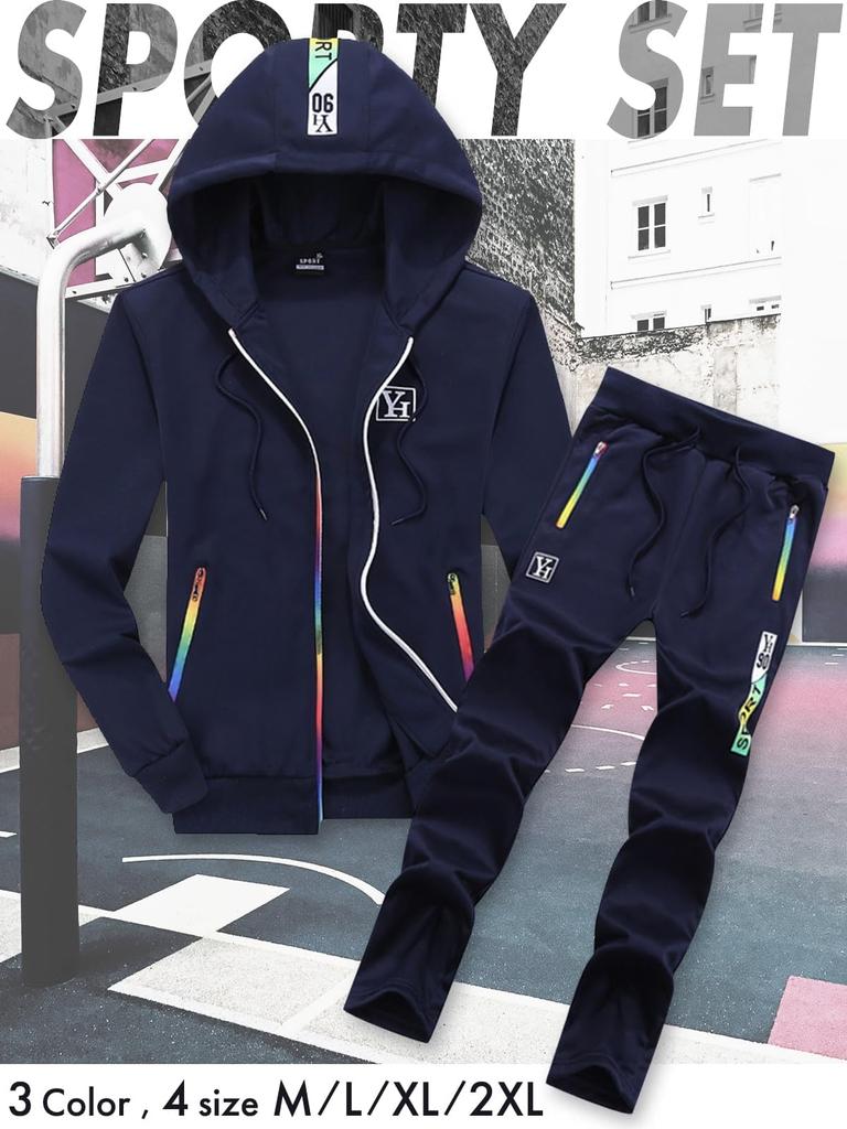 Большой тренировочный свет долгая практика долгий большой [Двери] комплект из 2 предметов, спортивный костюм, толстовка с капюшоном, брюки, уличный, спортивный, осенний, зимний, толстовка, размер,
