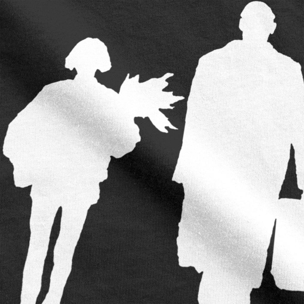 Humor Leon The Professional T-Shirt Men Crew Neck Pure Cotton T Shirts Movie Short Sleeve Tee Shirt Gift Idea Tops