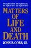 Книга Matters of Life and Death