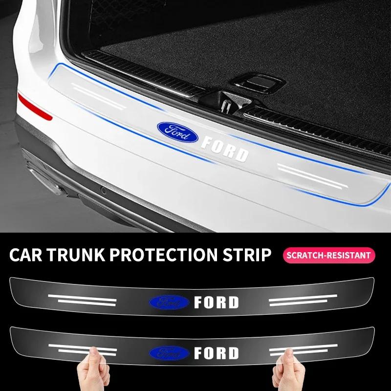 Горячее 2025 Горячее Для Ford Новый Автомобиль Прозрачная Задняя Защитная Накладка на Багажник для Ford Focus 3 2015-2018 Kuga 2016-2019 Escape C-MAX