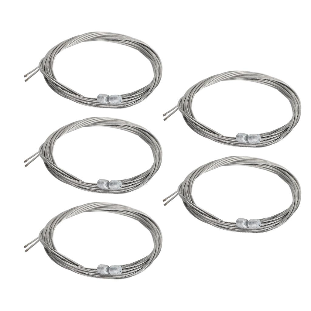 10 шт. трос тормоза велосипеда из нержавеющей стали трос переключения передач для горных велосипедов 1,8 м 1,5 мм