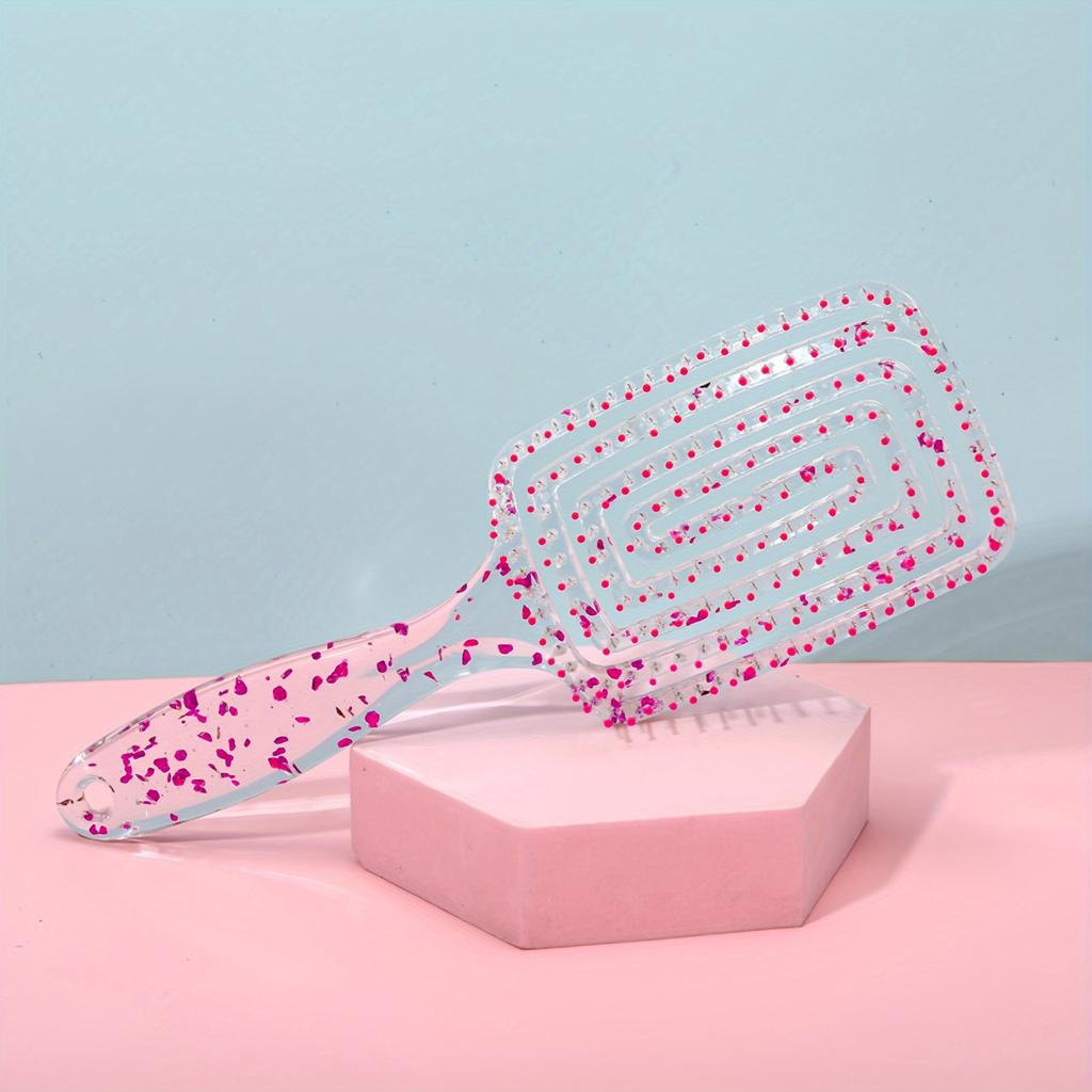 Антистатическая расческа, большая изогнутая расческа, массажная расческа, квадратная дуга, расческа для вьющихся волос