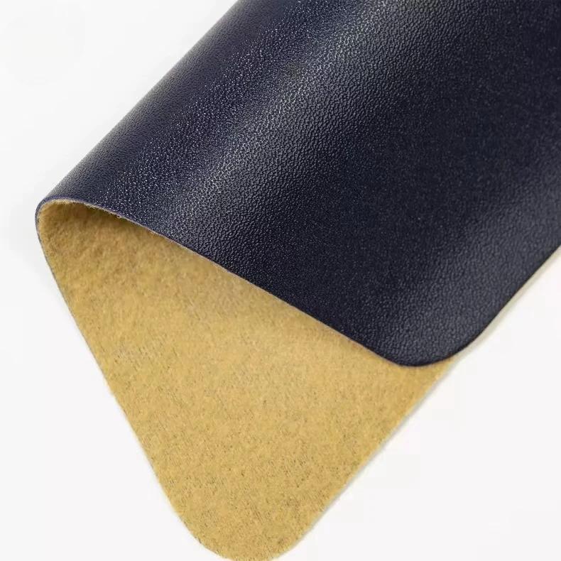 1.1mm 100x140cm PU Leather Thick Fine Sheep Grain Faux Leather Fabric For Sewing Luggage Sofa Car Cushion Furniture Upholstery