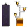 Mattel Minecraft Bees Action Figure, 3.25-in, with 1 Build-a-Portal Piece & 1 Accessory, Building Toy Inspired by Video Game, Collectible Gift for Fan