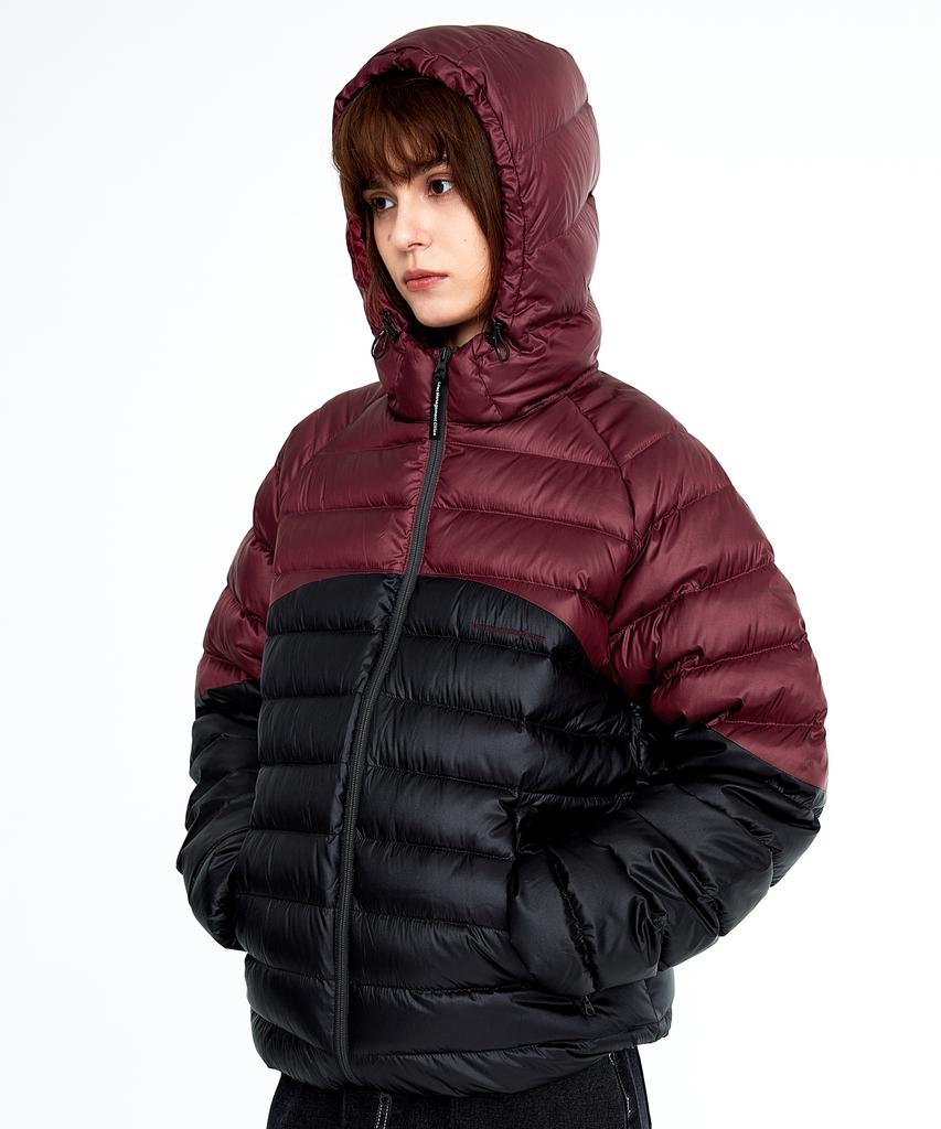 LMC Contrast Light Weight Down Jacket Gray