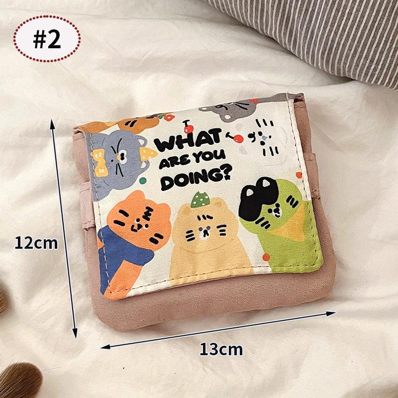 Women Travel Mini Sanitary Napkin Tampon Storage Organizer Small Sanitary Napkin Bag Make Up Coin Money Lipstick Storage Pouch