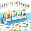 78 English Word Preposition Desktop Cards Children'S Early Education Toys Preferred Desktop Cards