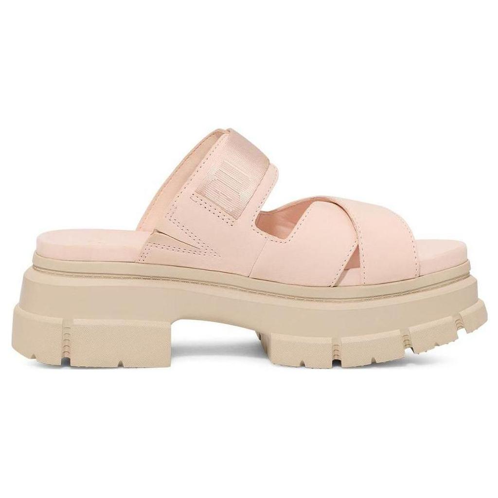 UGG Тканевая Стильная Сандалия Женская Розовый Бежевый Розовый 1136765-RYBG