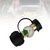 Propane Tanks Gauge LP Tank Outdoor Qcc Adapter with Camping Stoves BBQ