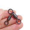 Sea Boat Swivels Triangle Joint Fishingline Connector Fishing Swivel Rolling Fishing Connector