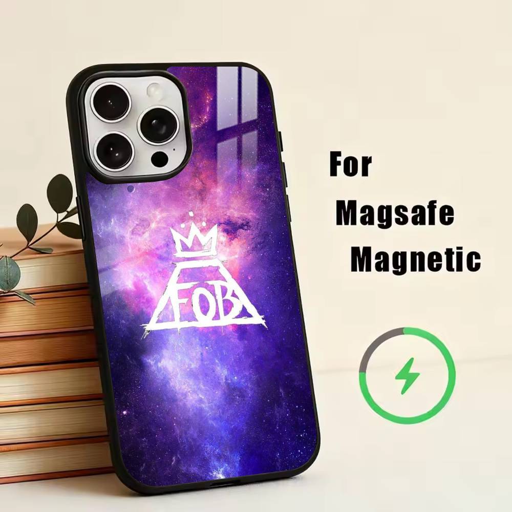 Чехол для телефона Boy-Fall Out Boy для iPhone 17, 16, 15, 14, 13, 12, 11 Plus, Pro, Магнитный для Magsafe, Беспроводная зарядка