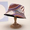 Popular exotic bucket hat European and American personalized printing double-sided sunshade basin hat spot